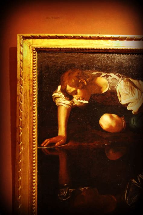 Narcissus Painting Caravaggio
