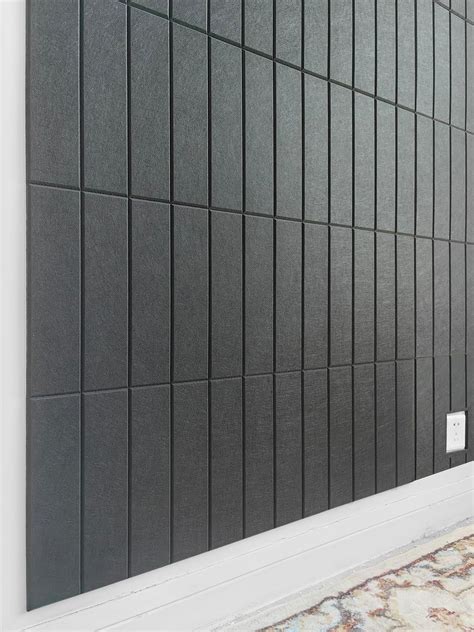 Large Felt Wall Board - 24 Pack Felt Wall Tiles with Safe Removable ...