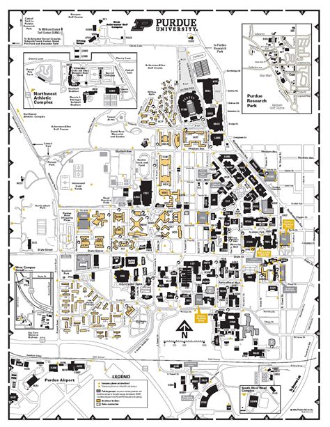 Purdue University Map
