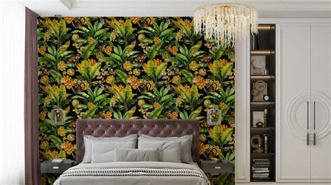 Midnight Monkeys Wallpaper for Bold Jungle Decor