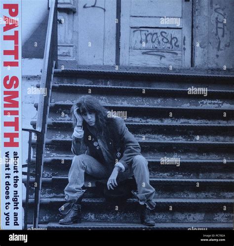 Patti Smith - About The Night And What It Does To You - Vintage vinyl ...
