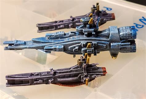 STL file Salamis Space Battleship Gundam・Template to download and 3D ...