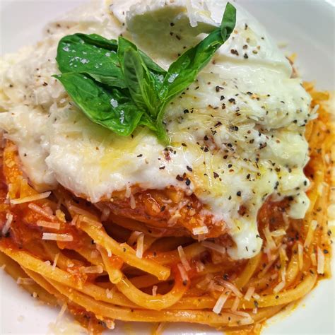 Spaghetti Pomodoro with Burrata