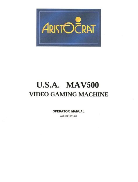 indslots user manuals