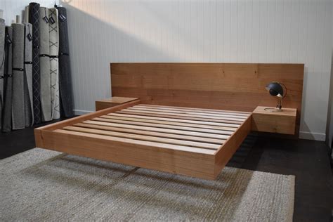 Floating Bed in Pine - DIY Furniture Idea