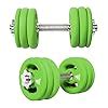 Buy Kakss Neoprene Coated Weight Plates Adjustable Dumbbell Set ...