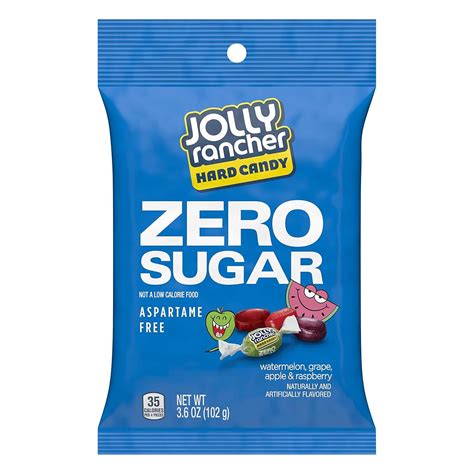 Amazon.com: JOLLY RANCHER Zero Sugar Assorted Fruit Flavored Hard Candy ...