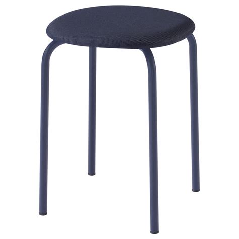 GULTARP stool, dark blue/Remmarn dark blue - IKEA