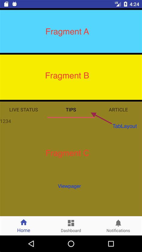 Image result for Create Tab Layout without Fragment in Android Example