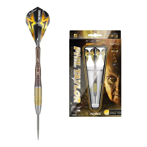Target Darts - Phil Taylor Power 9Five 26g Generation 3 Steel Tip Darts ...