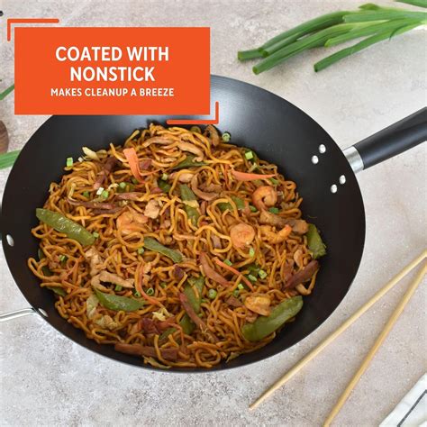 IMUSA USA 14" Traditional Nonstick Coated Wok Review - Pros & Cons ...