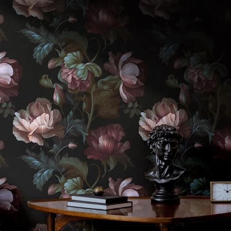 Buy Floral Wallpaper Online In India - Etsy India