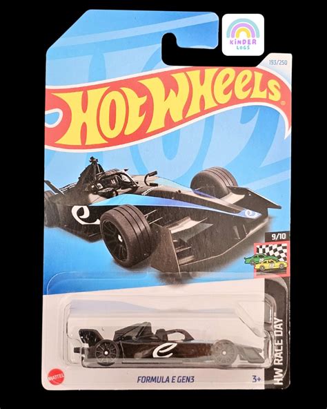 Hot Wheels Formula E Gen 3 Race Car - Buy at Kinder Logs in India
