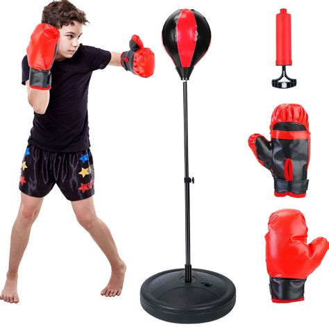 Red Boxing Gloves Punching