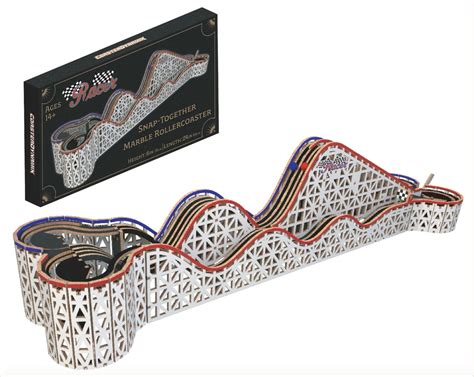 Amazon.com: Coasterdynamix 3-D Snap-Together Marble Rollercoaster ...