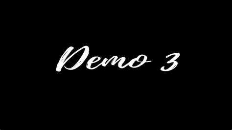 Demo - 3 - YouTube