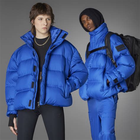 Blue Oversized Puffer Jacket Online | bellvalefarms.com