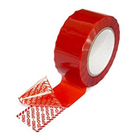 MAG 25mm x 50mtr Void Tape (Pack of 2, Red) : Amazon.in: Industrial ...