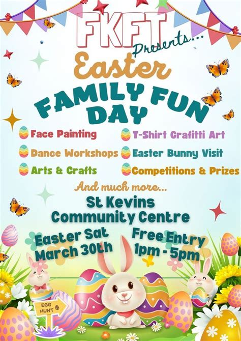 Easter Family Fun Day - Philipstown, St Kevins Community Centre, St ...