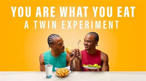 The New Netflix Docu-Series 'You Are What You Eat: A Twin Experiment ...