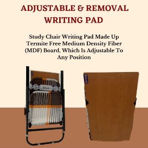 Lion Industries Seating Folding Cotton Study Chair with Strong Square ...