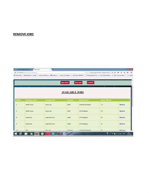 Image result for Job Portal Project in Java