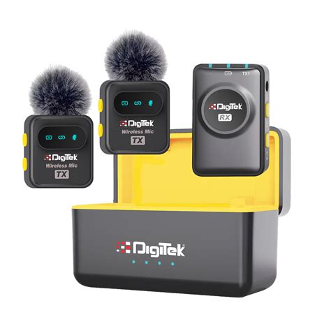 Buy Digitek (DWM-118) 2-in-1 Wireless Microphone, 50m Range Online
