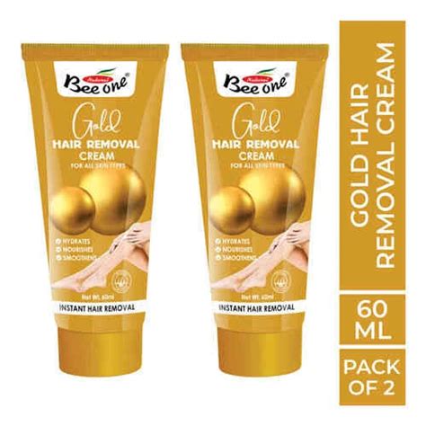 GOLD HAIR REMOVING CREAM (PACK OF 2) – Beeone