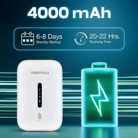Trenzu 4G/5G LTE WiFi Dongle | WiFi Dongle for Travel| Universal SIM ...