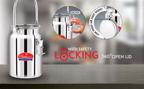 Buy Classic Steels Leak Proof Prime Multi Can (5 Liters) - Air Tight ...