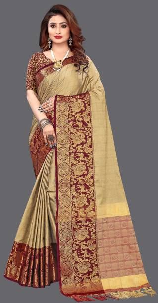 Temple Border Sarees - Buy Temple Border Sarees online at Best Prices ...