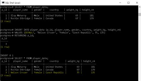 Image result for PostgreSQL Insert into Table