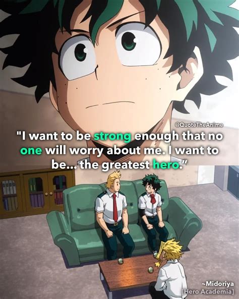The 65 most meaningful anime quotes from my hero academia – Artofit
