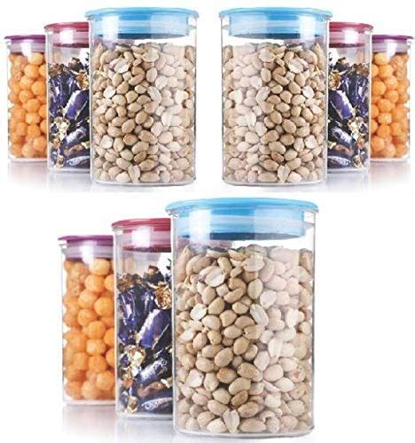 Buy kitch-mate Transparent Storage Container Jar Dispenser for Kitchen ...