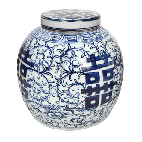Pair Of Blue And White Ginger Jars at Sara Gosman blog