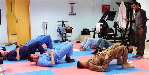 1st SFAB's physical therapist practices preventive measures to keep ...