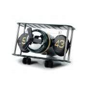 HY-F029-G Aircraft Style Paging Desk Clock - Army Green + Black Army ...