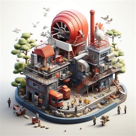 Big Machine Small Building 的图像结果