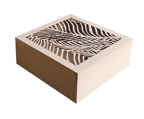 Papericious Laser Cut MDF Boxes - M Leaf