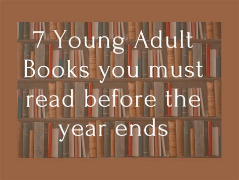 Seven young-adult books that you must read before the year ends | The ...