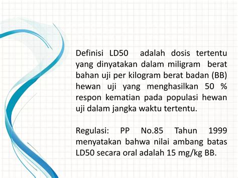 Toxicity Analysis, LD50, LC50, Chronic Toxic | PPTX