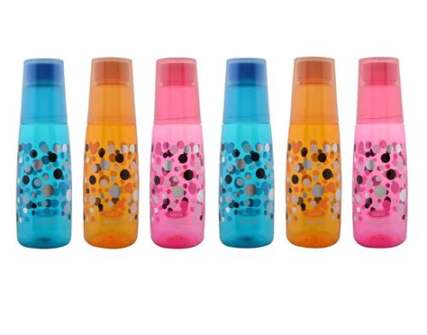 Aarushi Food Grade Water Bottle Plastic Pack of 6 (1 Liter each ...