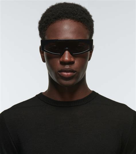 Rick Owens - Gene rectangular sunglasses Rick Owens