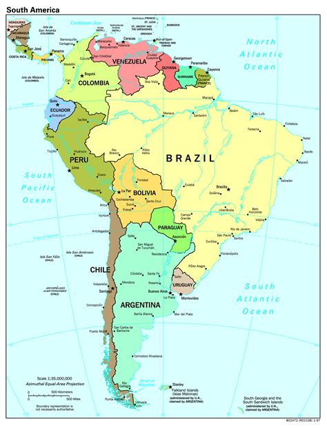 South American Countries Interactive Map - Hayley Drumwright