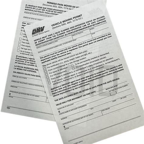 Image result for DMV Moving Permit Requirements