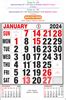 P330 English (F&B) - 20x30" 6 Sheeter Monthly Calendar Printing 2024 ...