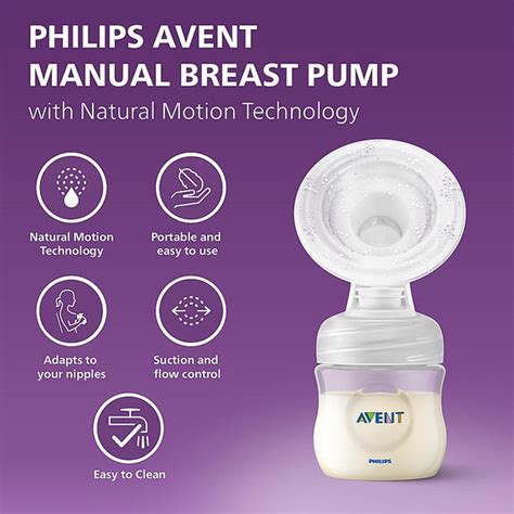 Avent Manual Breast Pump- | Soft cushion adapts to all sizes | Combine ...