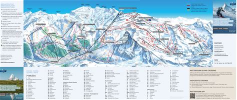 Zermatt-Matterhorn Ski Paradise Trail & Resort Maps | Project Powder