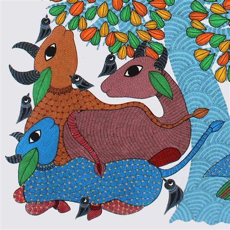 Gond - Untitled 206 – Artisera