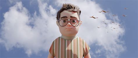 Loose little character concept : r/blender